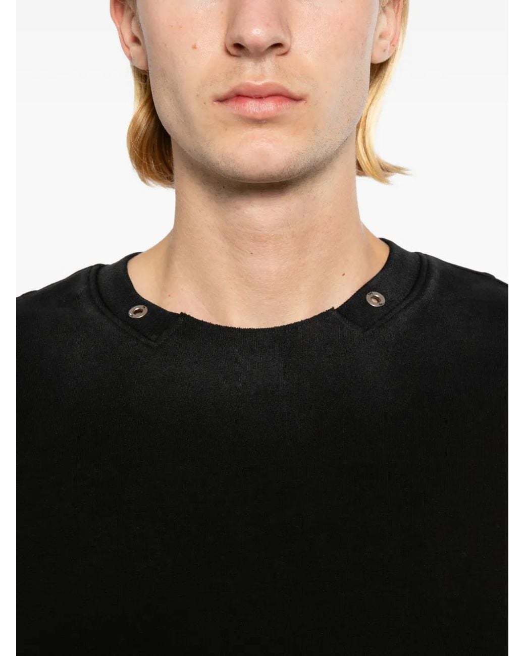TEAM WANG design Black Reset Sweatshirt