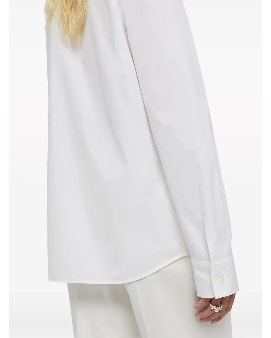 Jil Sander White Cotton Shirt