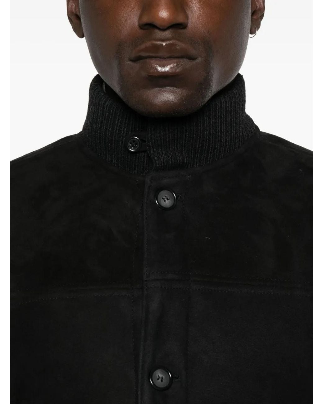 Veste En Daim Eraldo pour homme en coloris Black