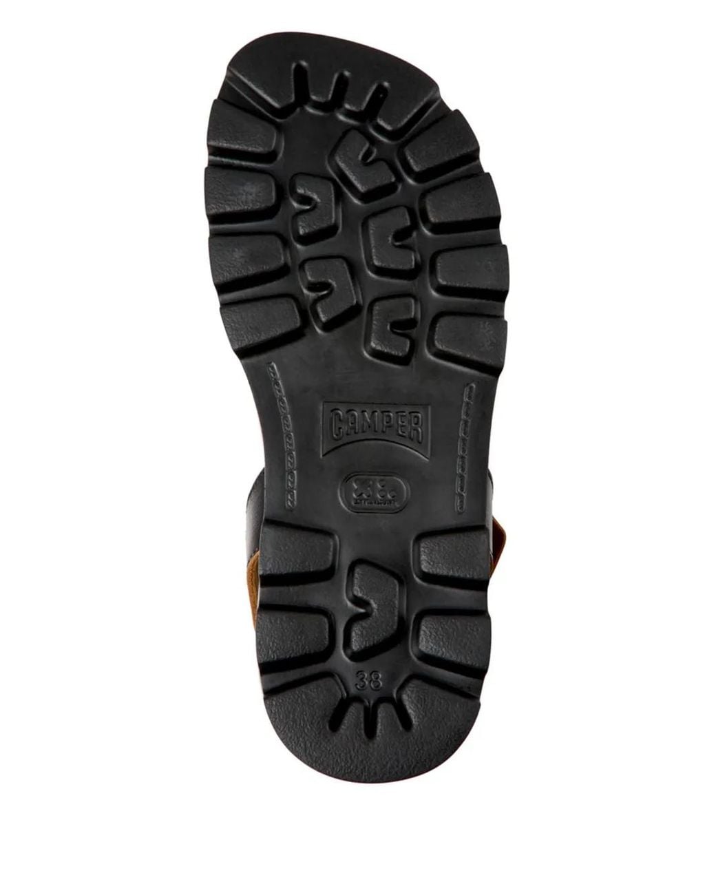 Camper Black Brutus Sandals