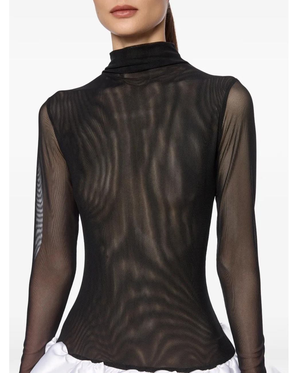 Atu Body Couture Black Puffball Mini Dress