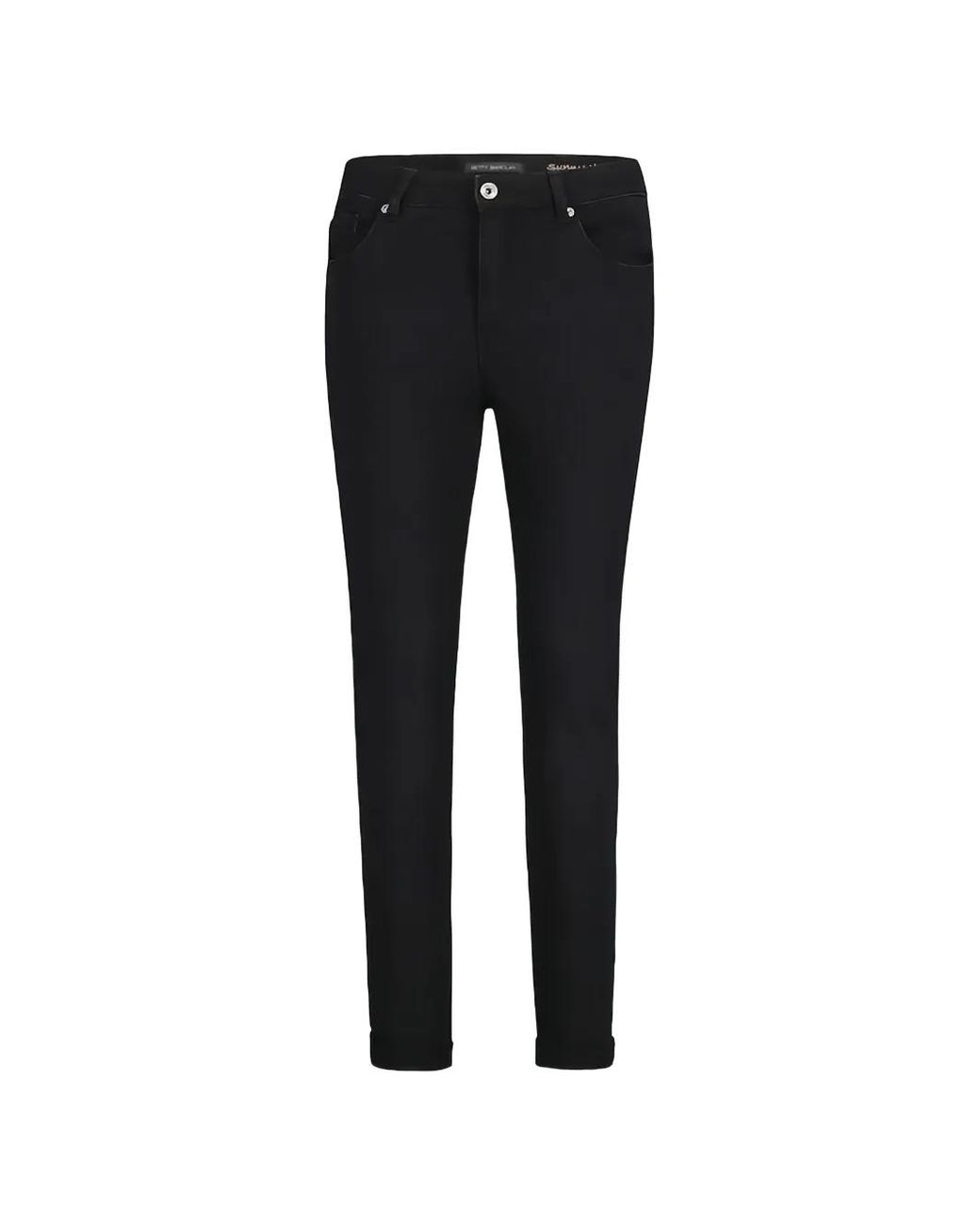 Betty Barclay Black Turn-Up Trousers