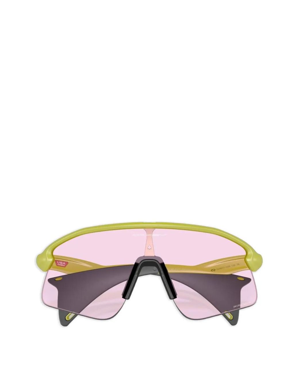 Oakley Pink Stunt Devil Geometric-Frame Sunglasses