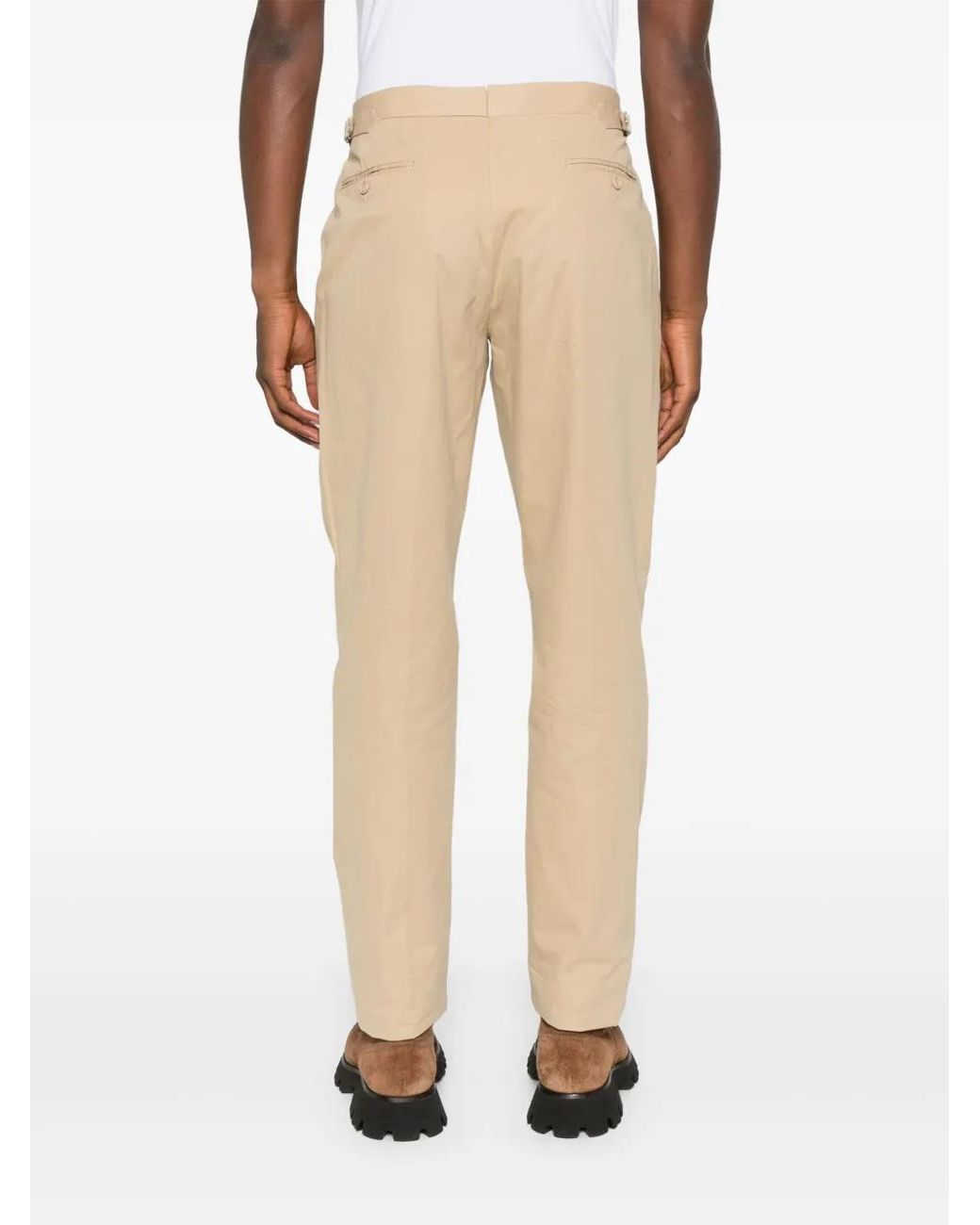 Ralph Lauren Natural Cotton Chino Trousers for men