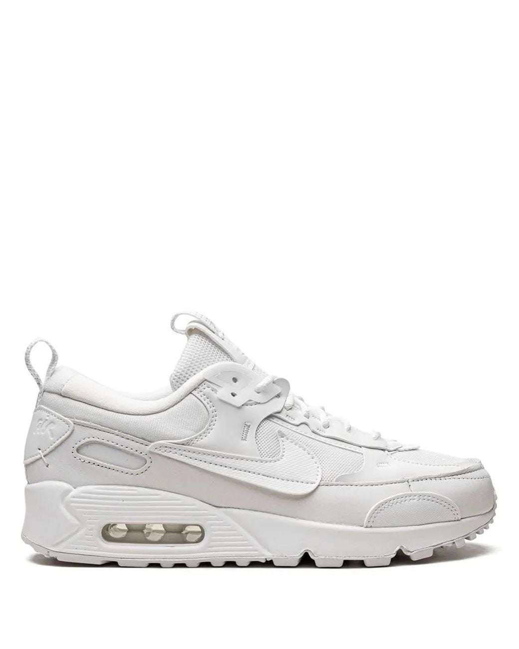 Nike White Air Max 90 Futura "Triple" Sneakers