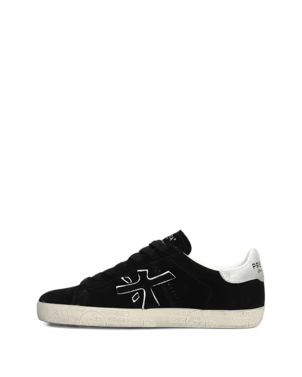 Premiata Black Stevend 8487 Sneakers