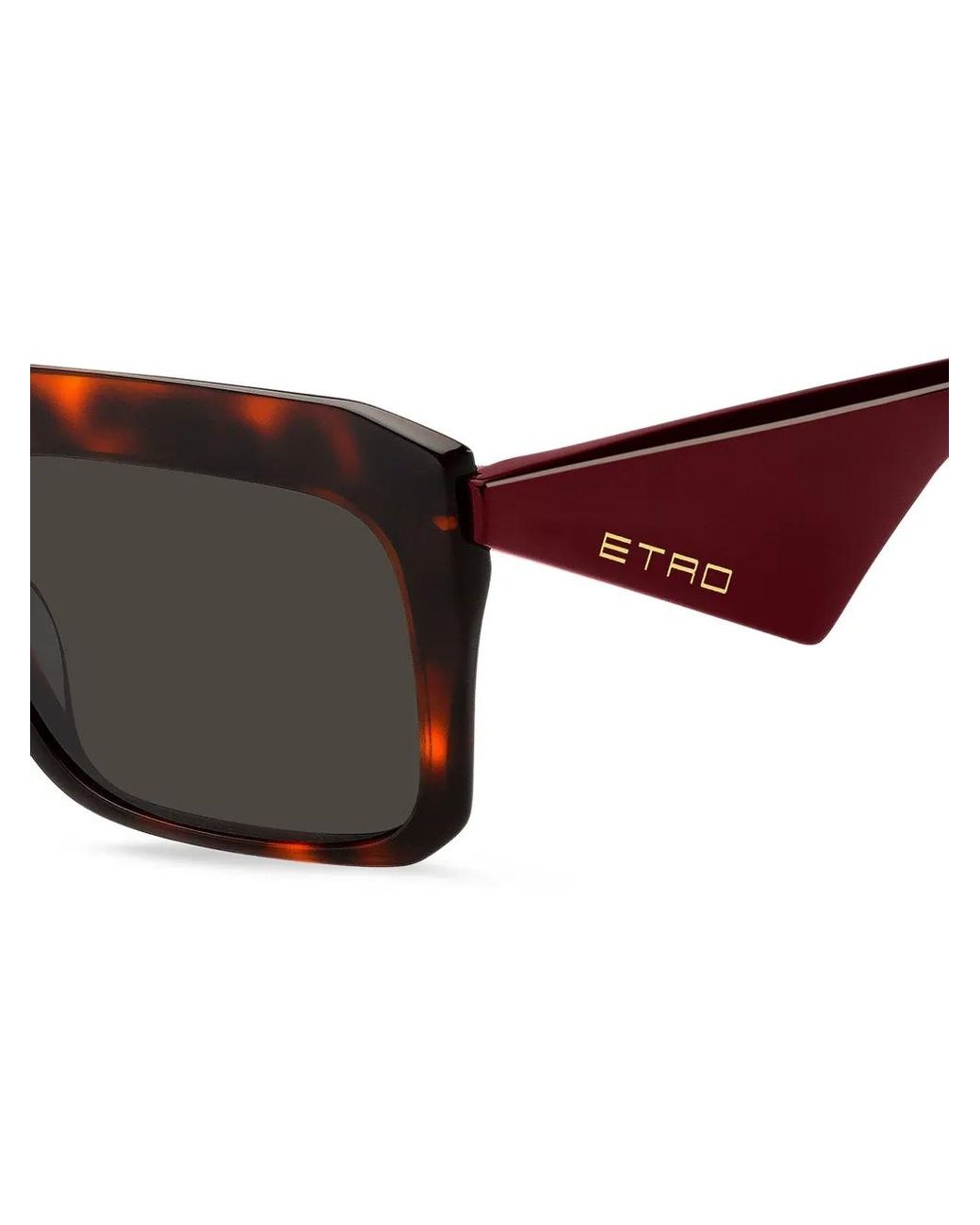 Etro Brown Tailoring Sunglasses