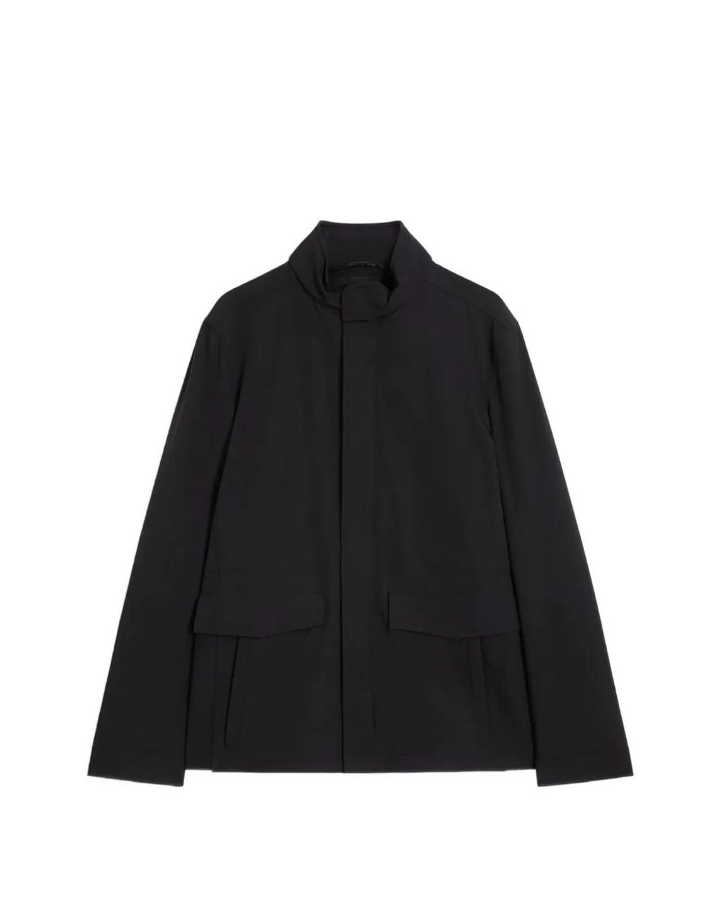 Pal Zileri Black Pocket Field Jacket for men