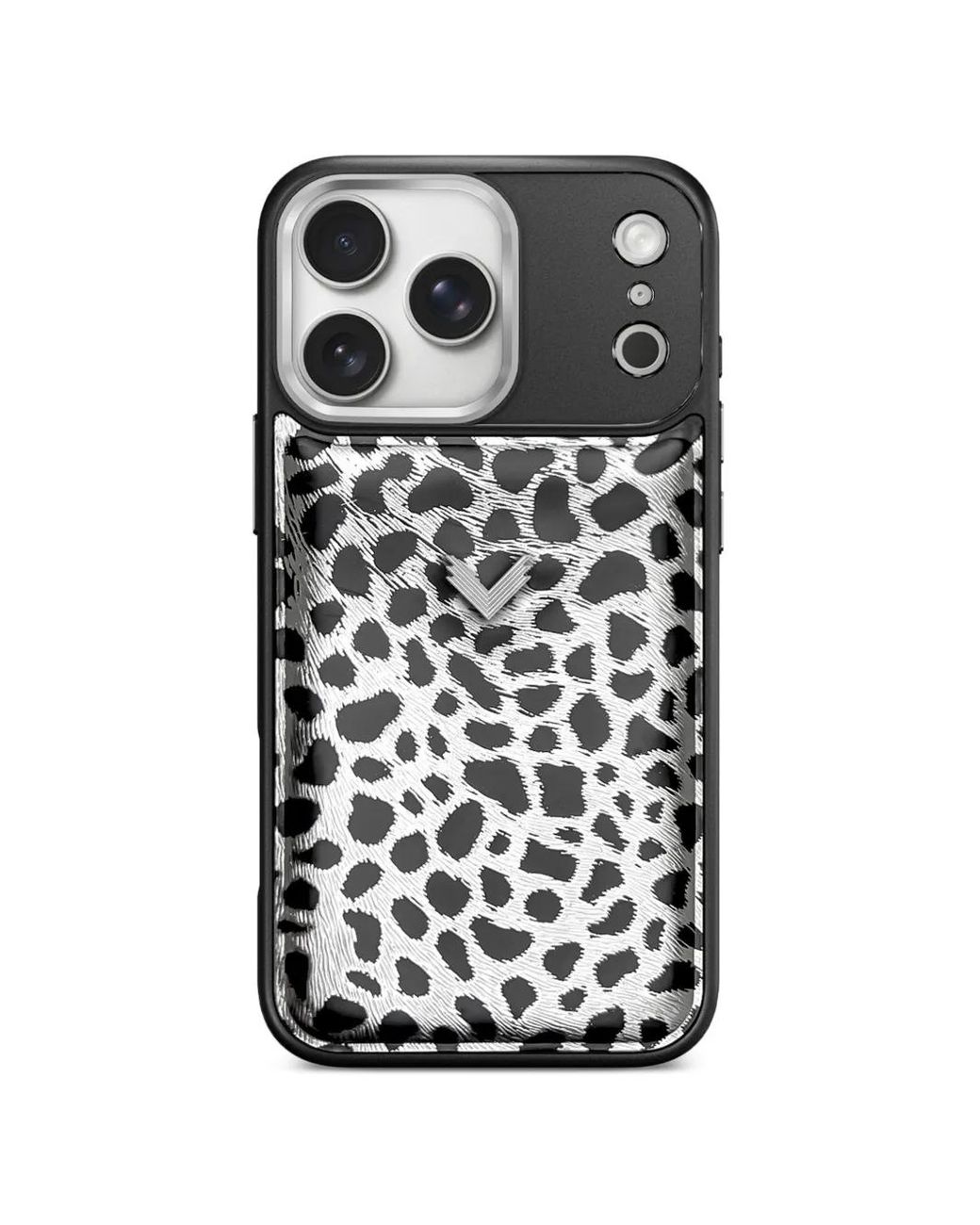 Velante Black Coque D'Iphone 17 Pro Max À Imprimé Léopard