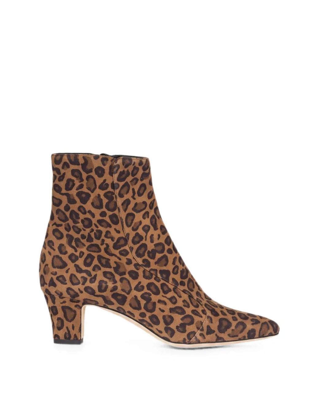 Manolo Blahnik Brown Myconia Leopard-Print Ankle Boots