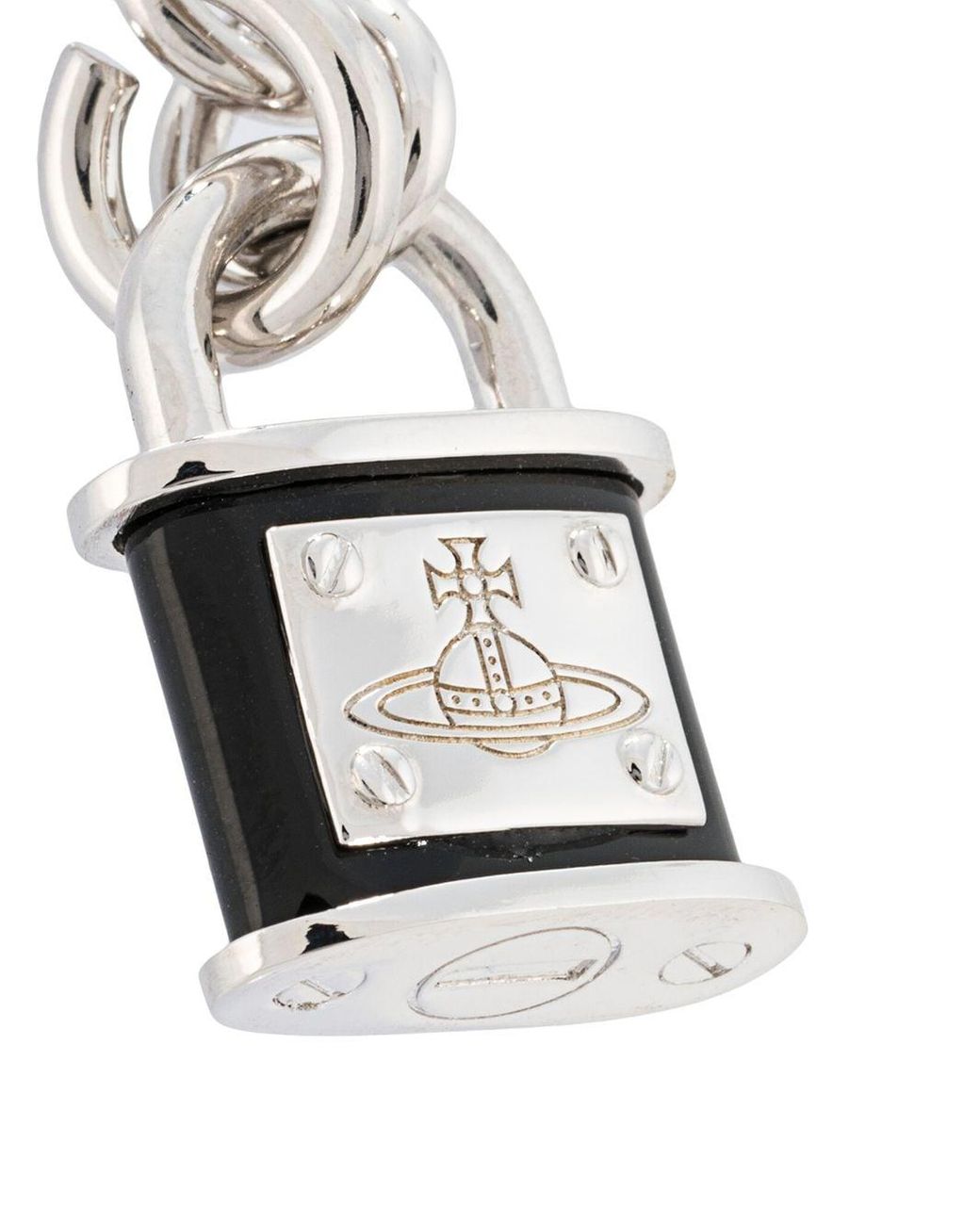Vivienne westwood shop lock necklace