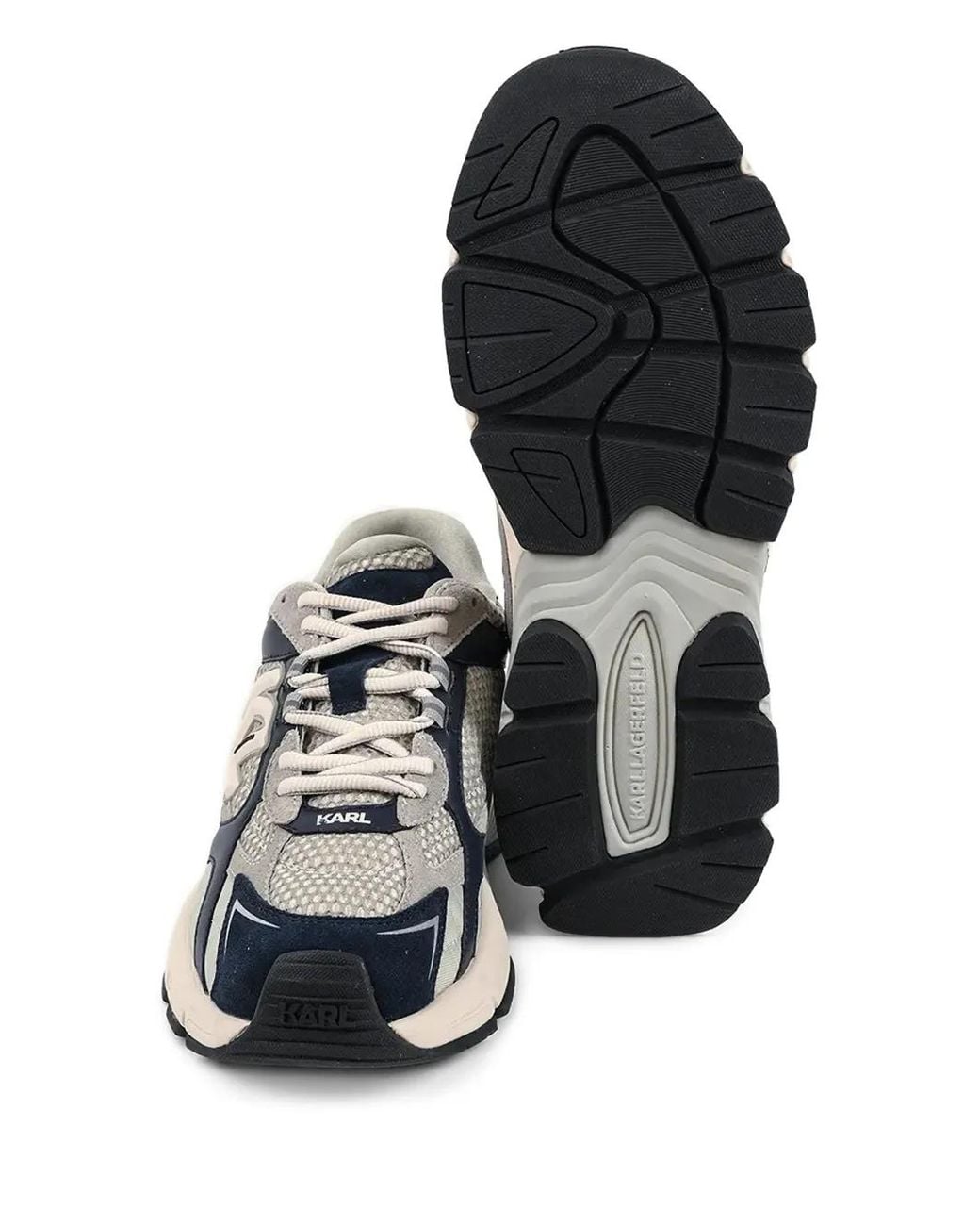 Karl Lagerfeld White Orion Sneakers for men