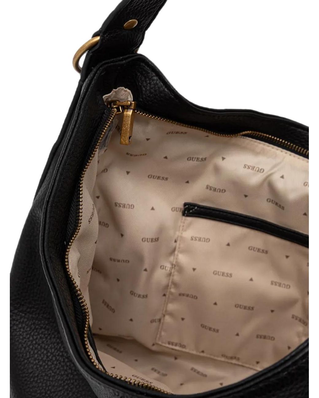 Guess Black Camden Large Shoulder Bag