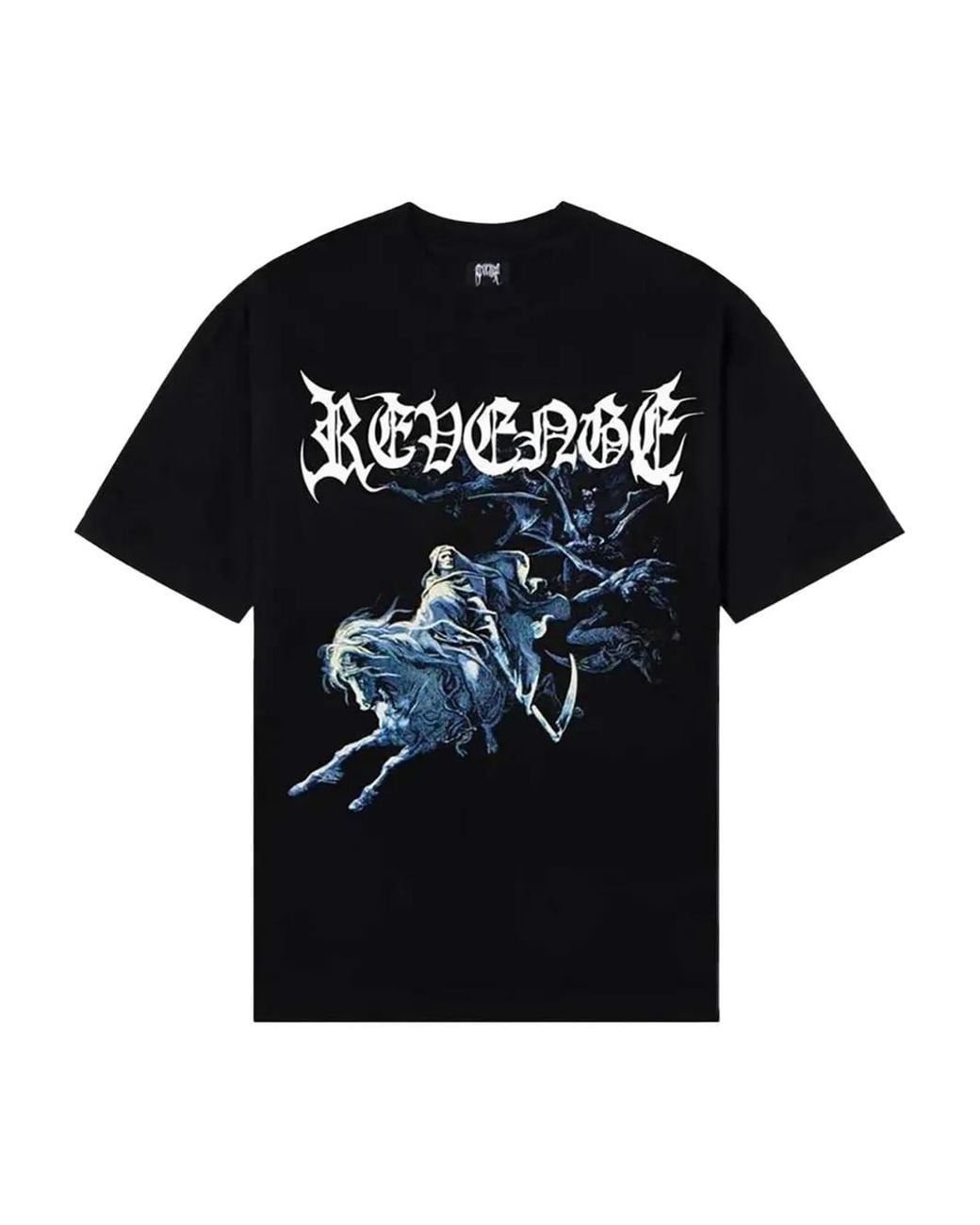 REVENGE Black Horsemen T-Shirt for men