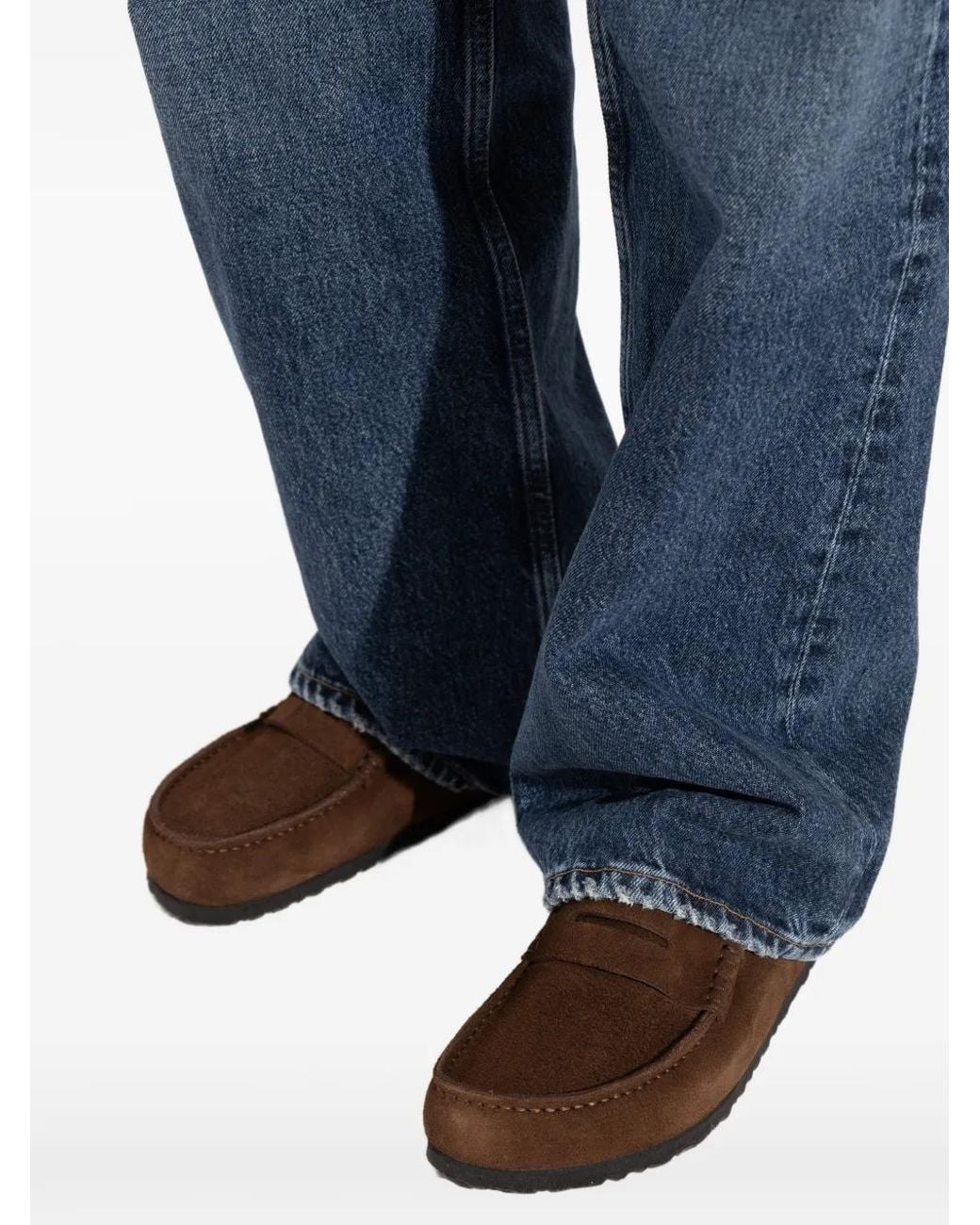 Birkenstock Brown Naples Wrapped Clogs