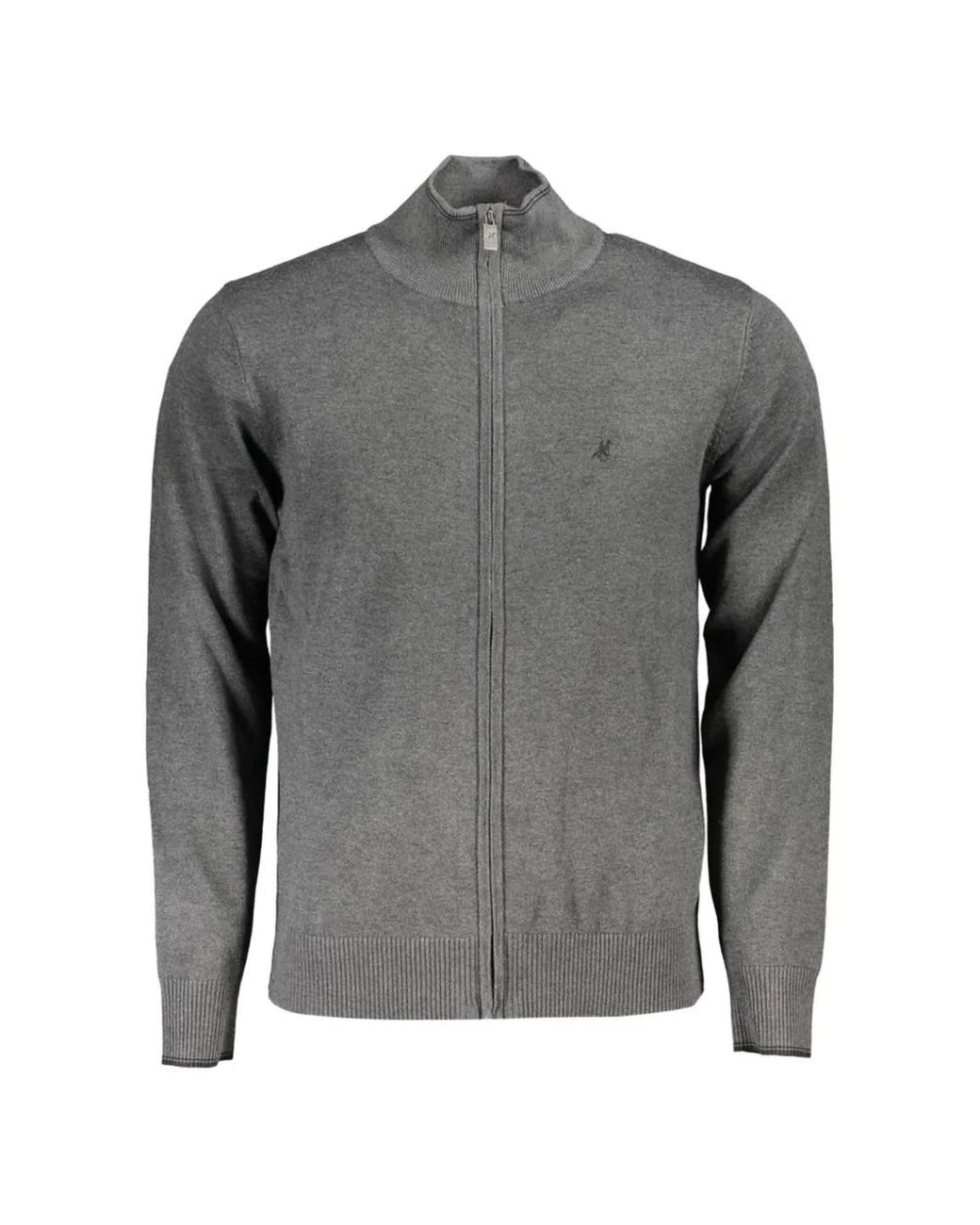 U.S. Grand Gray Zip-Up Jacket for men