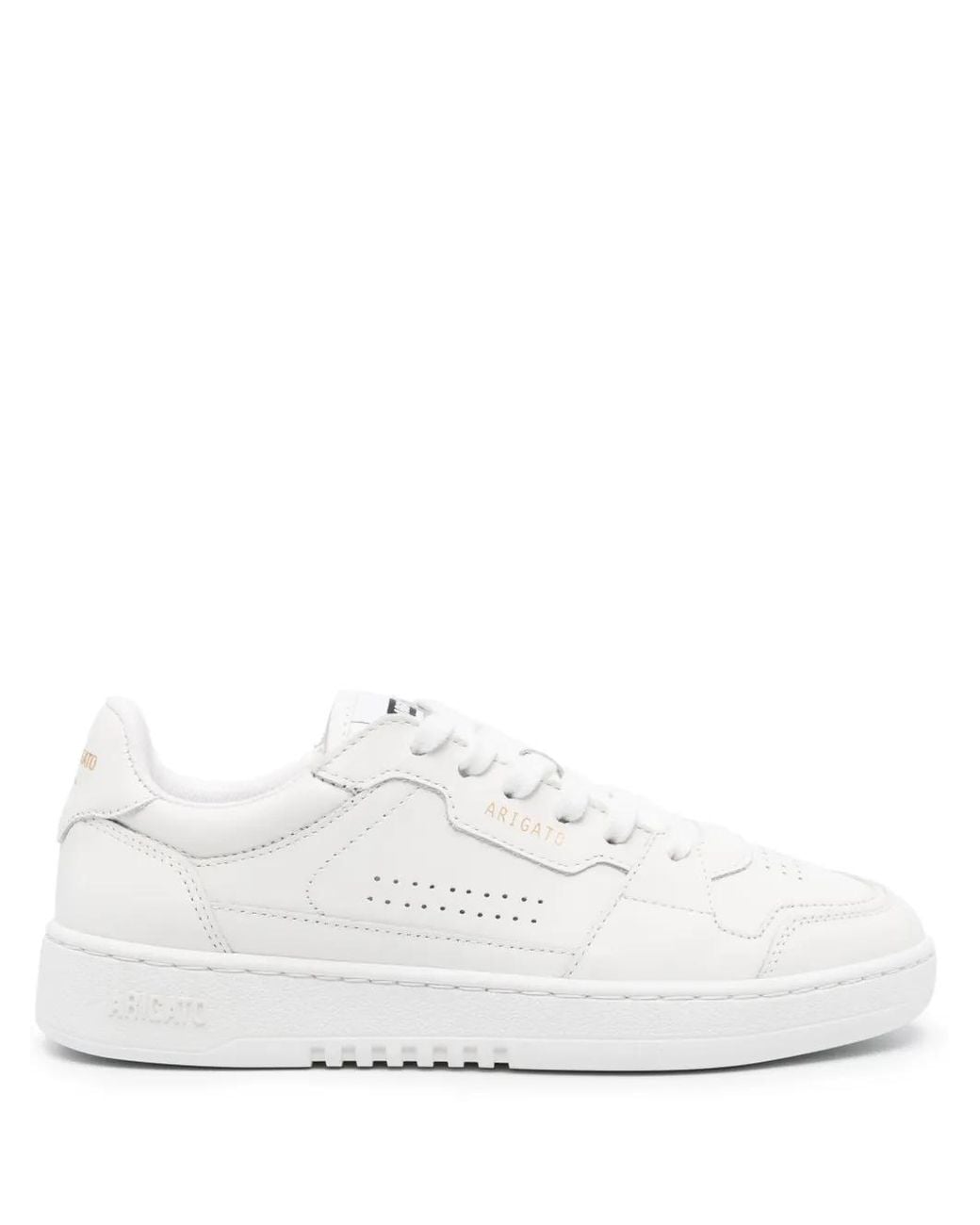 Axel Arigato White Dice Lo Leather Sneakers