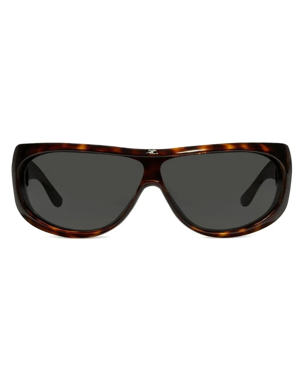 Courreges Black Shadow Sunglasses