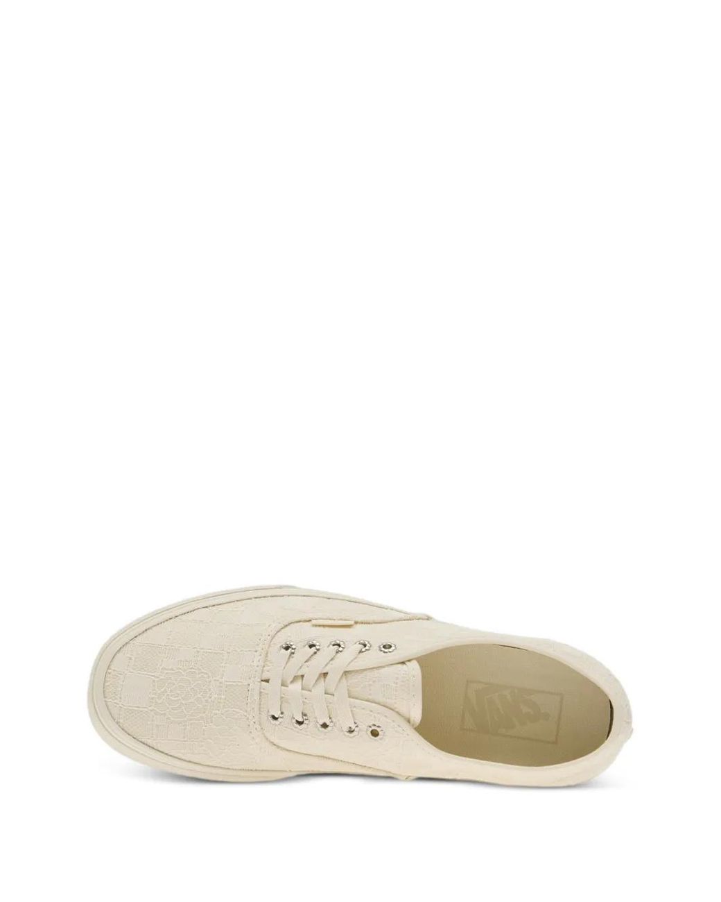 Vans Authentic Vetersneakers in het White