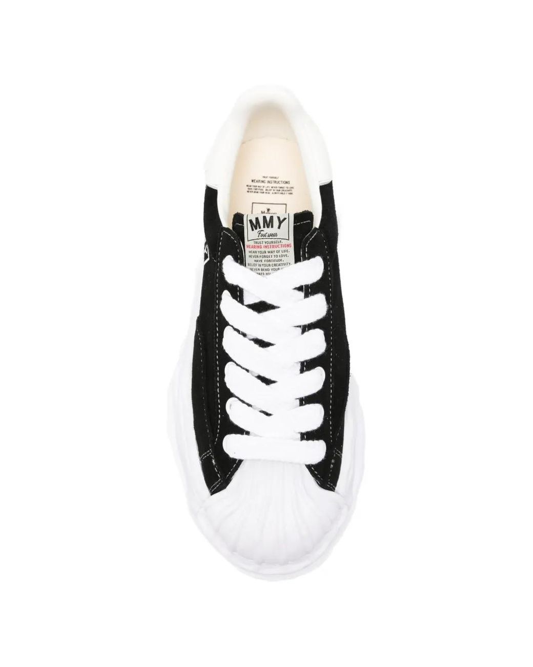 Maison Mihara Yasuhiro White Blakey Og Sole Suede Low-Top Sneakers for men