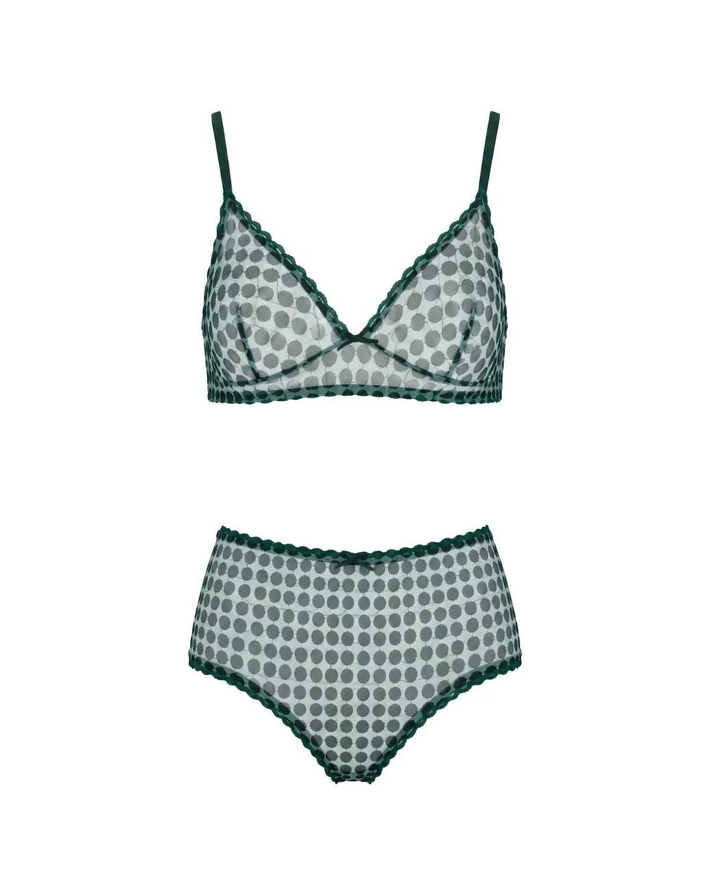 Laura Urbinati Gray Culotte En Tulle À Pois