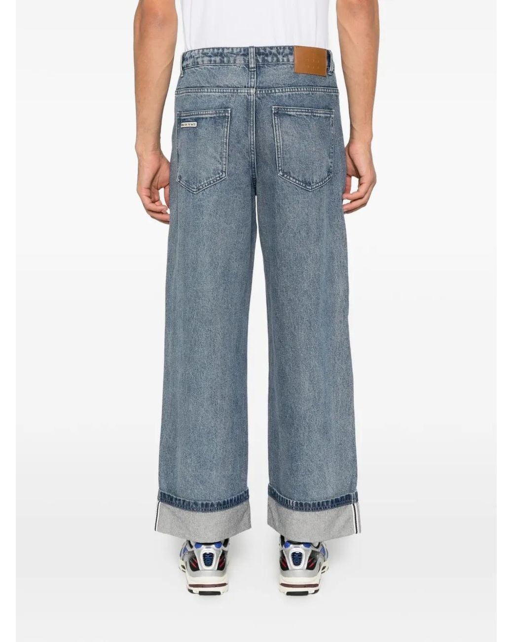 Adidas Blue X Song For The Mute Wide-Leg Jeans for men