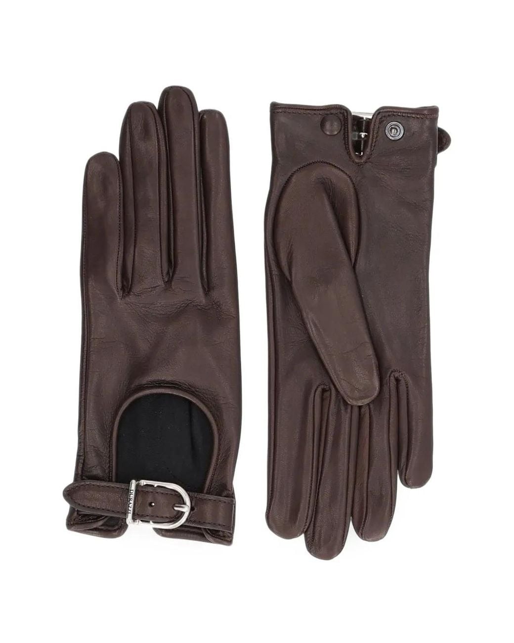 DURAZZI MILANO Brown D-Ring Gloves