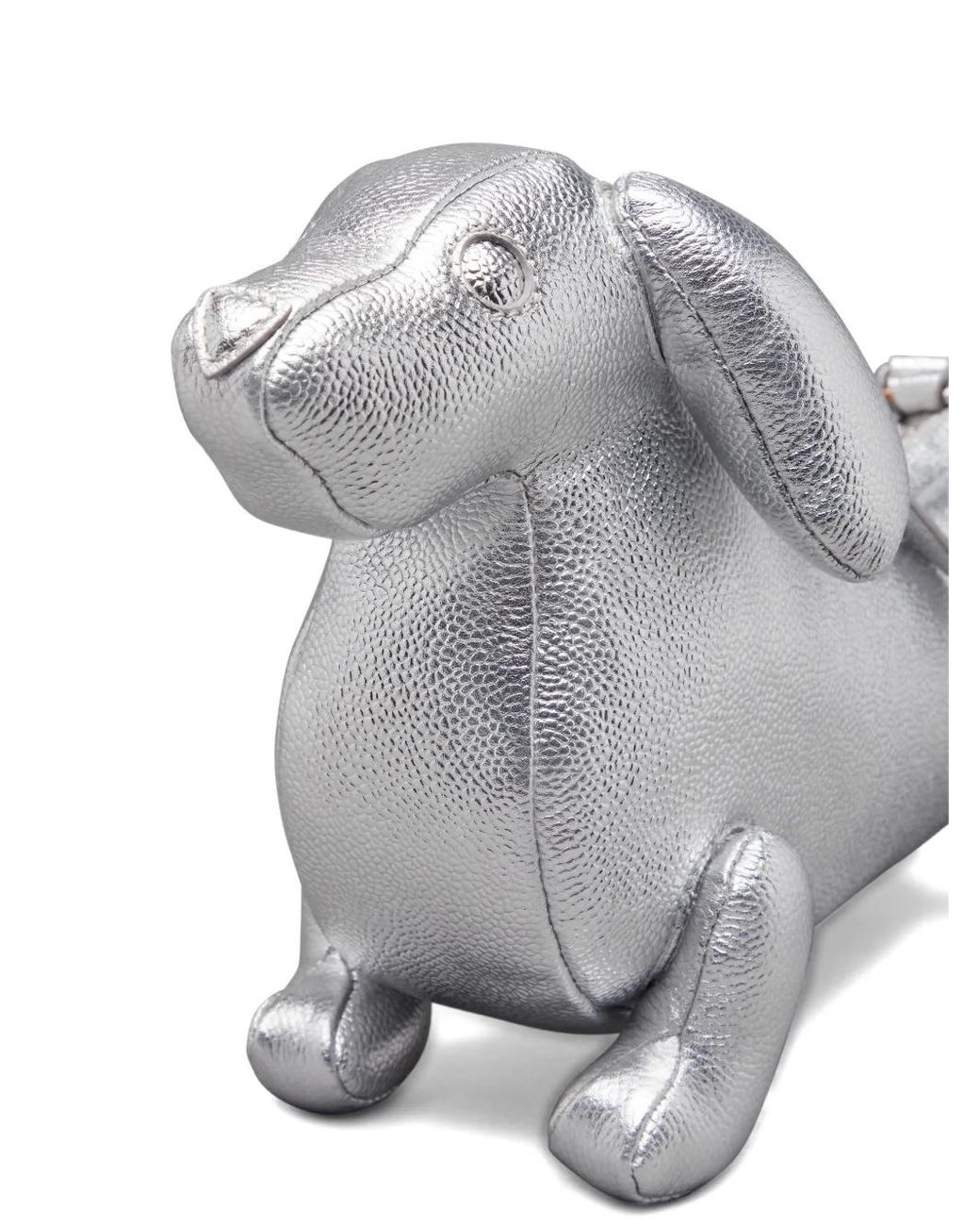 Thom Browne Gray Baby Hector Bag
