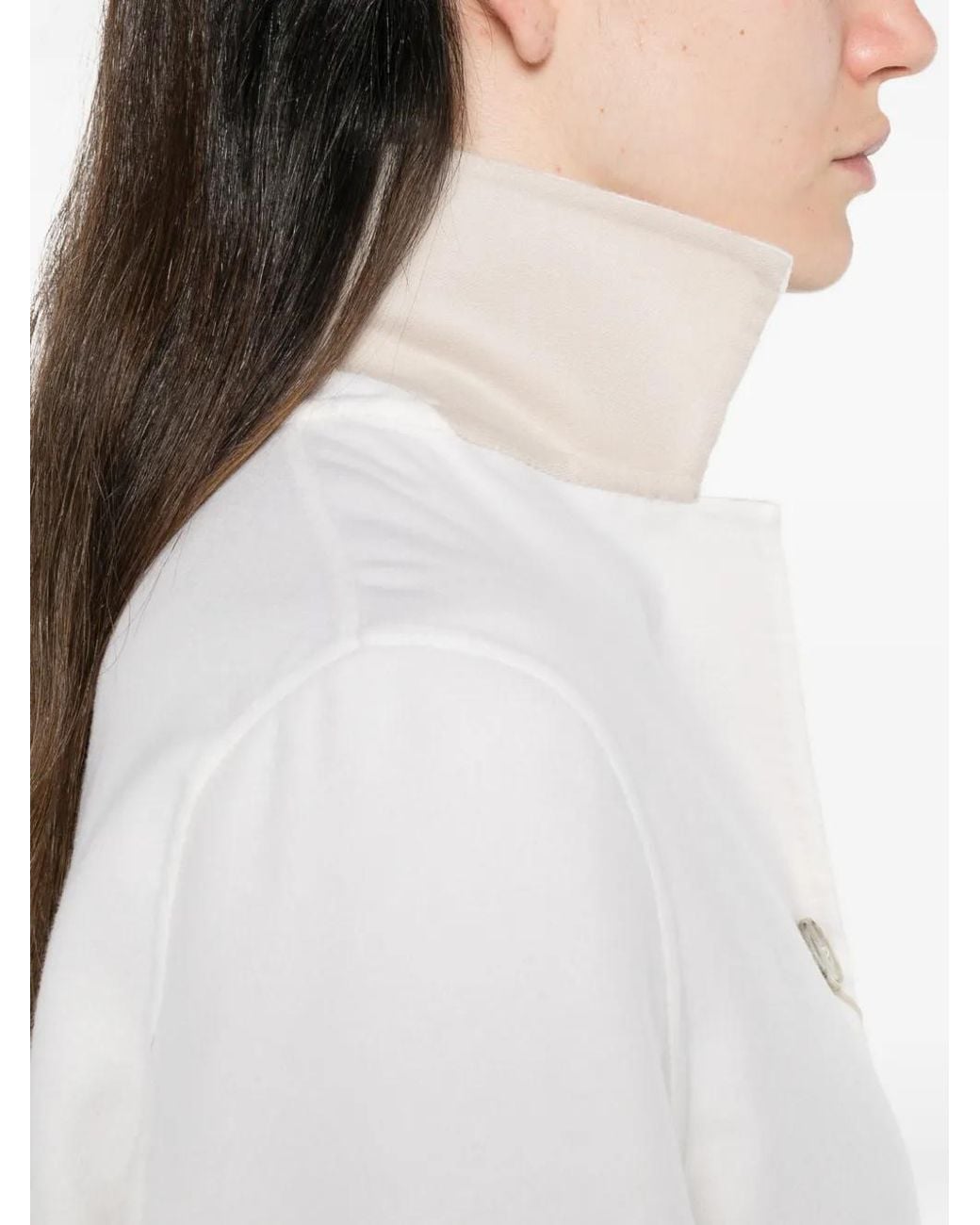 Herno White Virgin Wool Polyamide Jacket