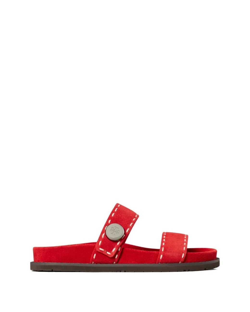 Tory Burch Red Romy Sport Slide