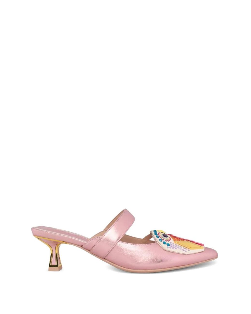 Kat Maconie Pink Sandales Azari À Ornements