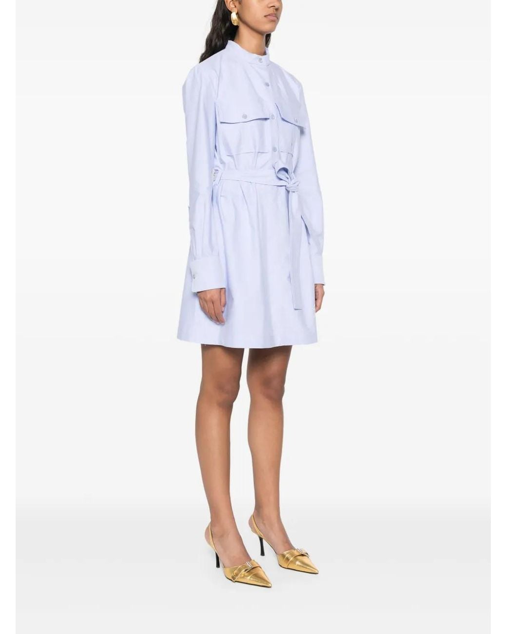 Givenchy White Embroidered Mini Dress
