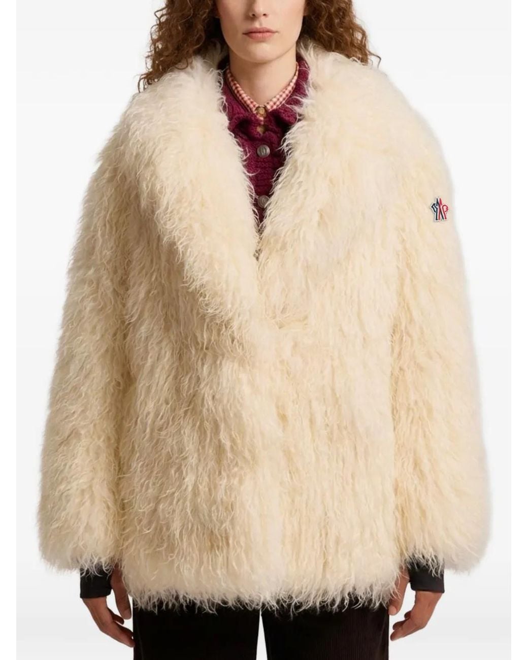 Moncler Jack Van Imitatiebont in het Natural