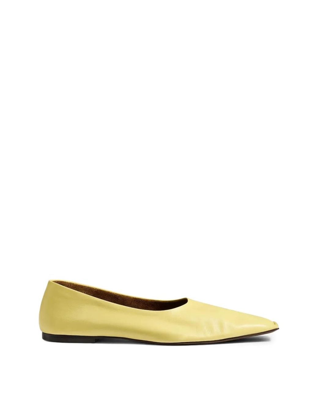 Khaite Metallic Ballerines Marlene