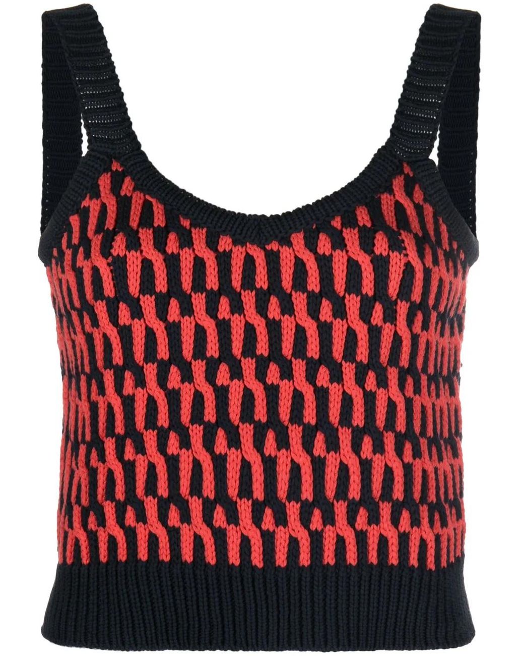 LaDoubleJ Red Top Cotton, Nylon