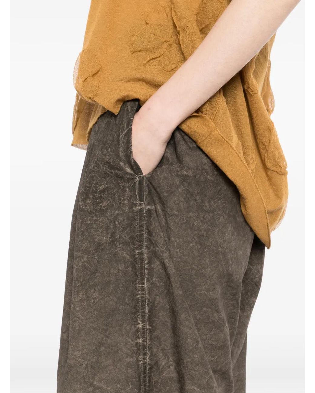 Uma Wang Brown Poetic Trousers