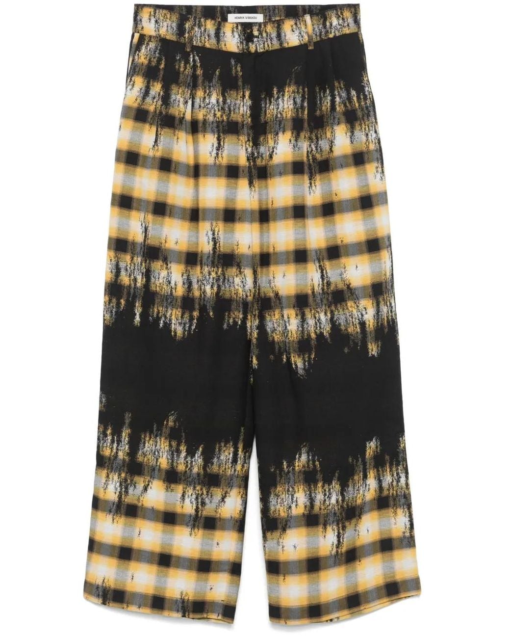 Henrik Vibskov Black Hands Down Trousers for men
