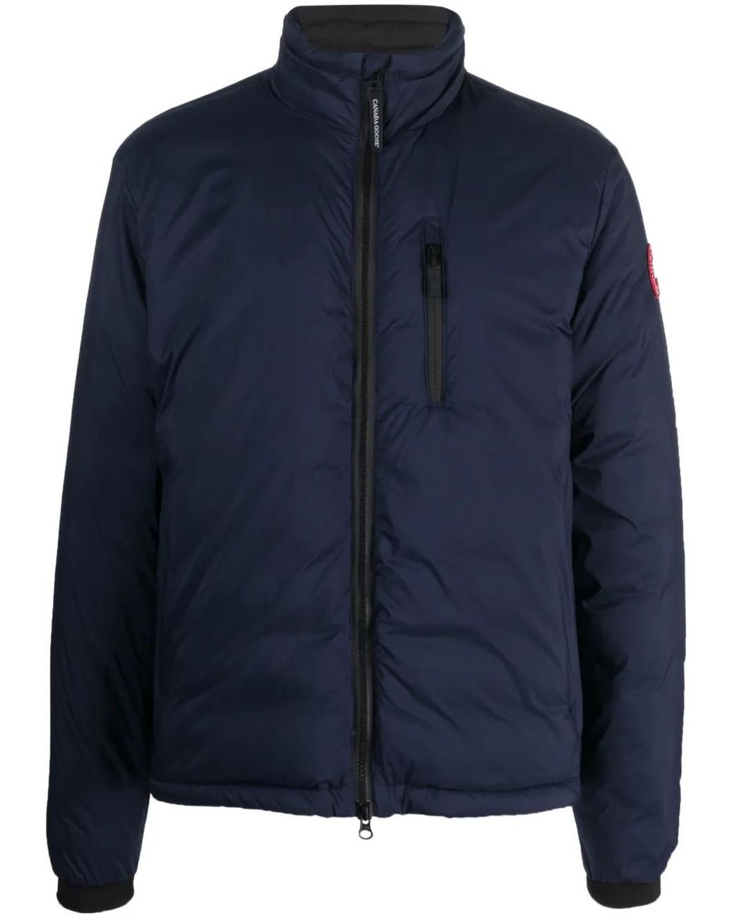 Canada Goose Blue Lodge Nylon Blouson Jacket for men