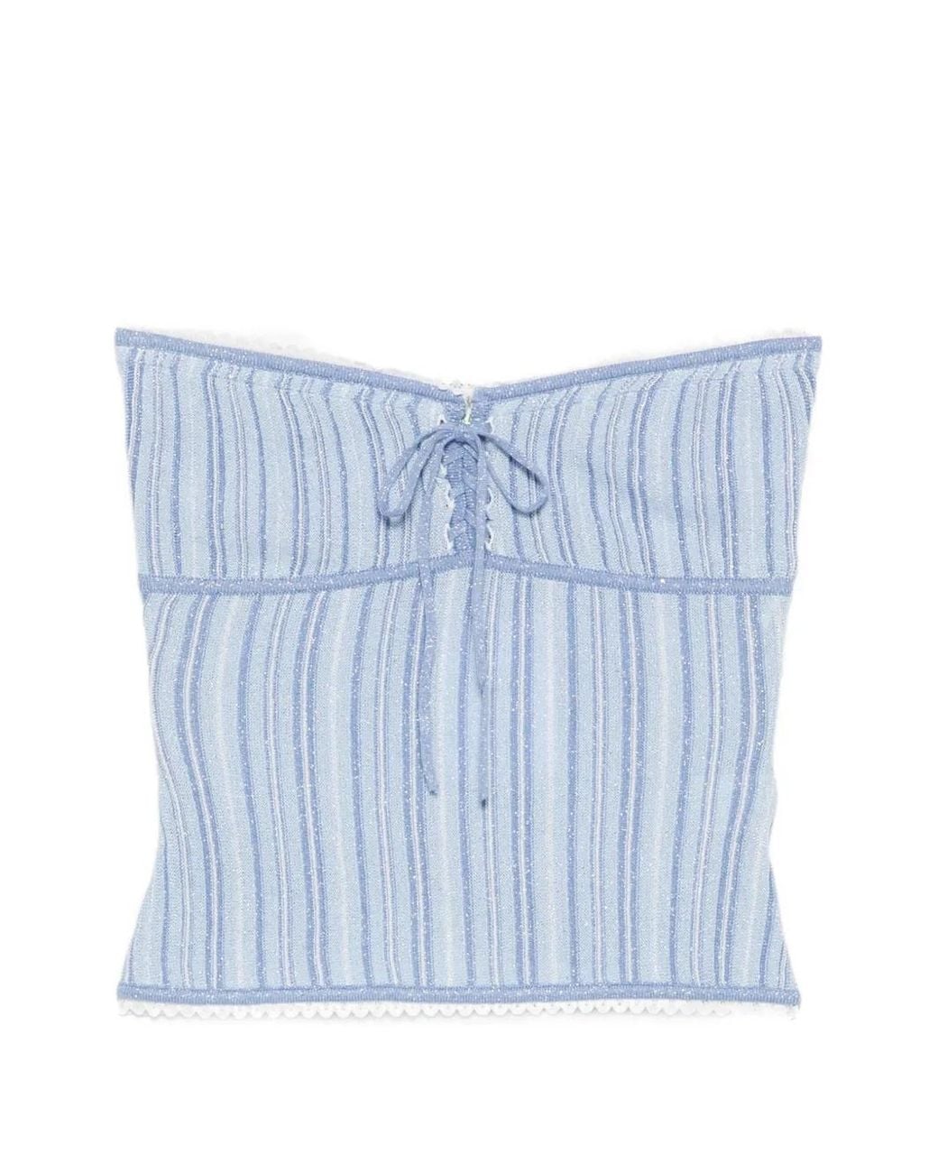 Asta Resort Blue Cleo Top