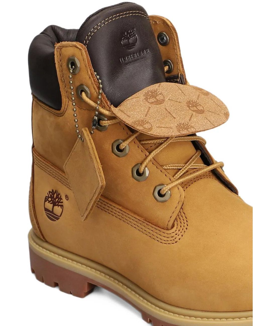 Timberland Brown Lace-Up Boots