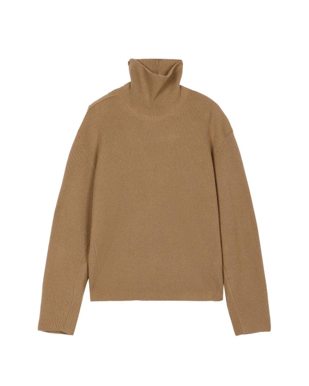 CROQUIS Natural Button-Shoulder Sweater for men