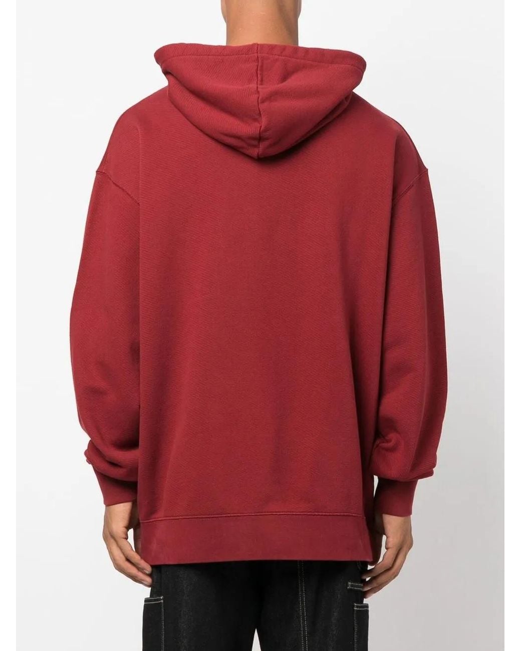 Jacquemus Spirale Embroidered French Cotton-terry Hoodie for men