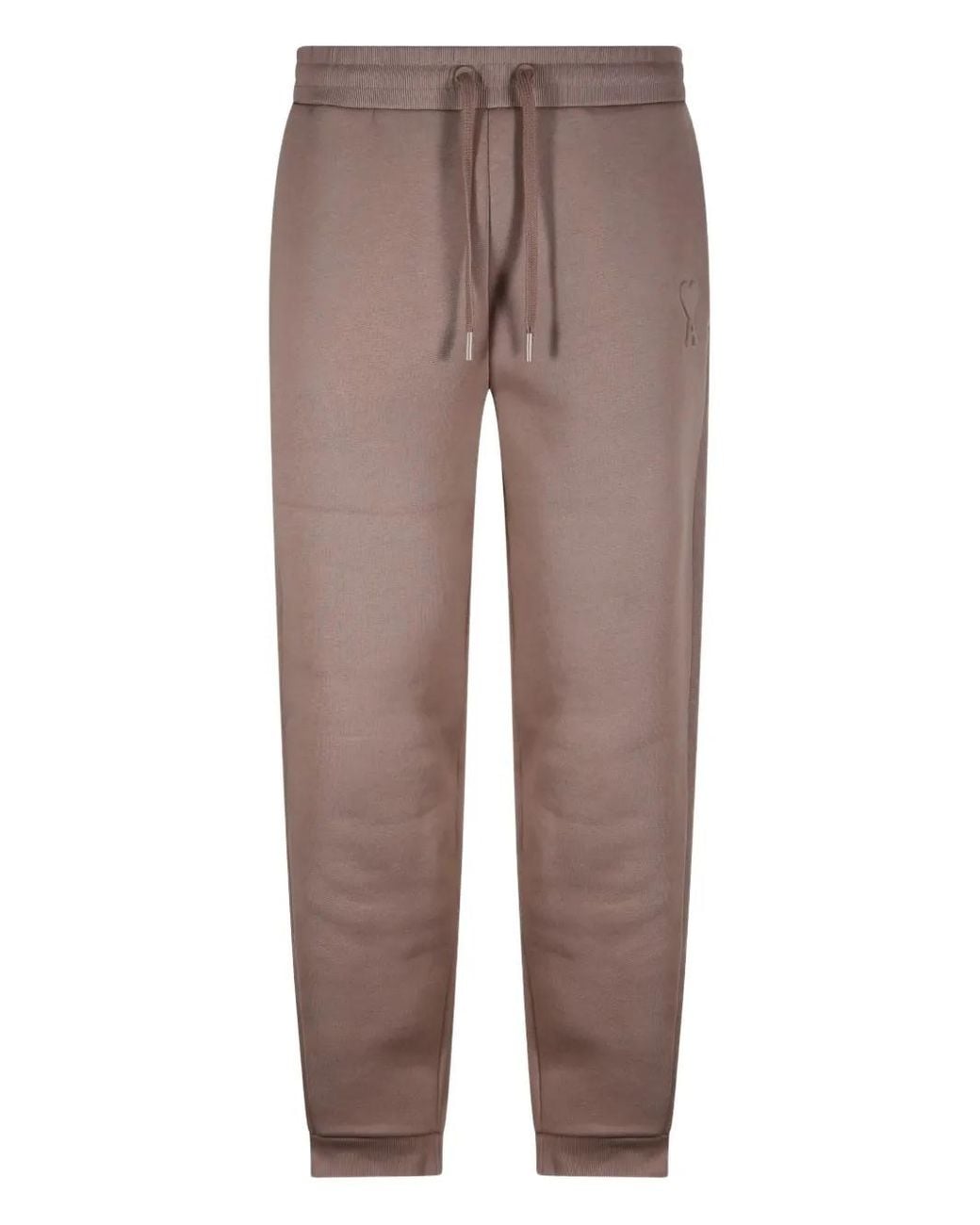 AMI Trainingsbroek Met Logo in het Natural