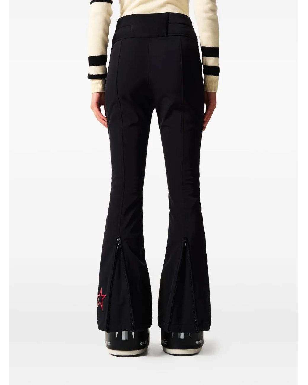 Perfect Moment Blue Aurora High-Waist Flare Ski Trousers