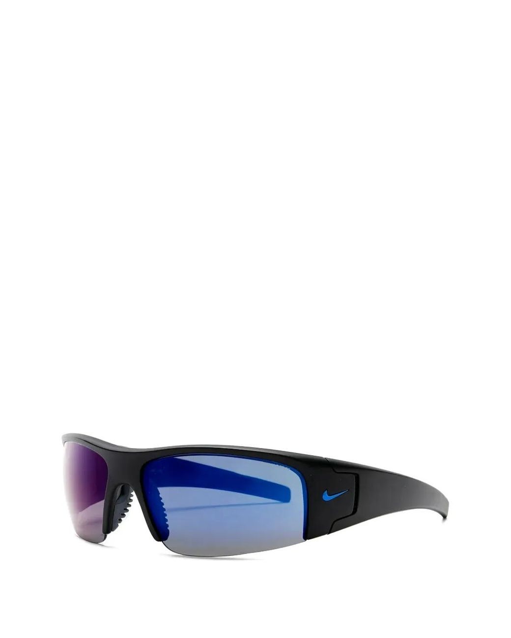 Nike Blue Diverge Rectangle-Frame Sunglasses for men