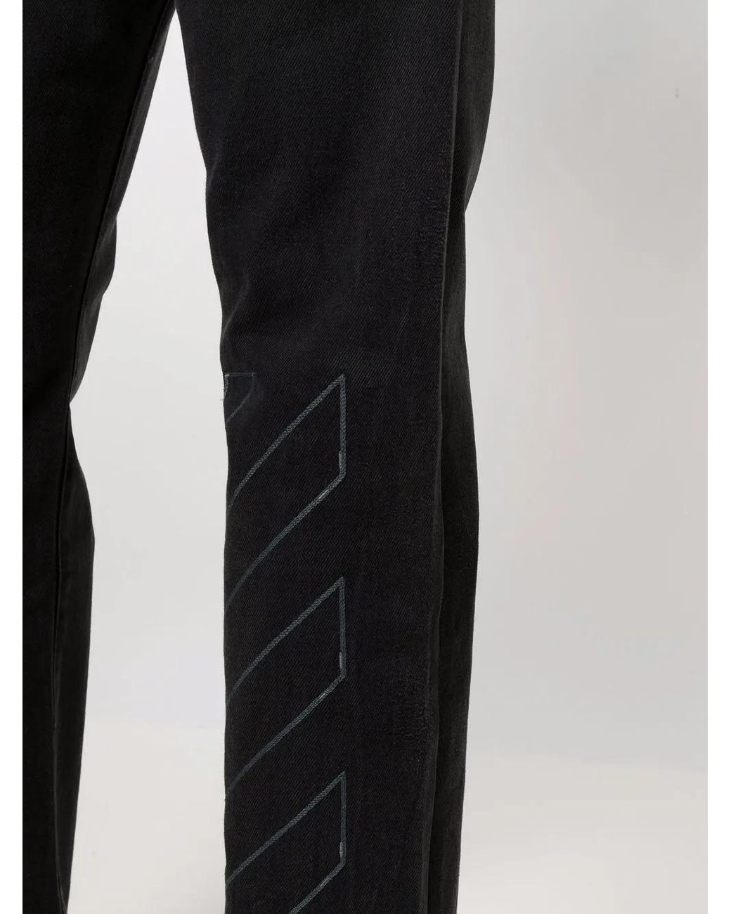 Off-White c/o Virgil Abloh Blue Diag Slim-Fit Jeans for men