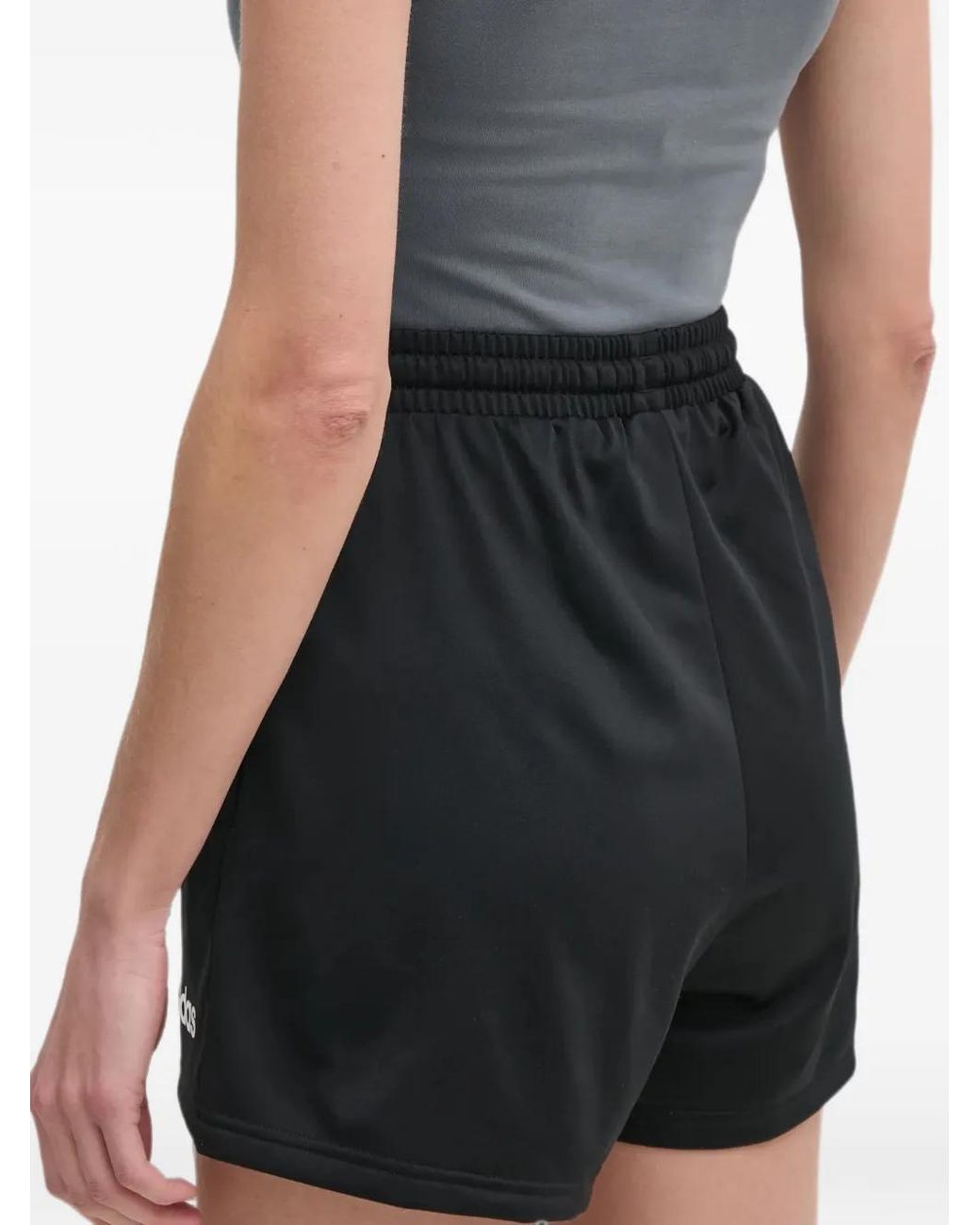 Adidas Black Drawstring Shorts Set