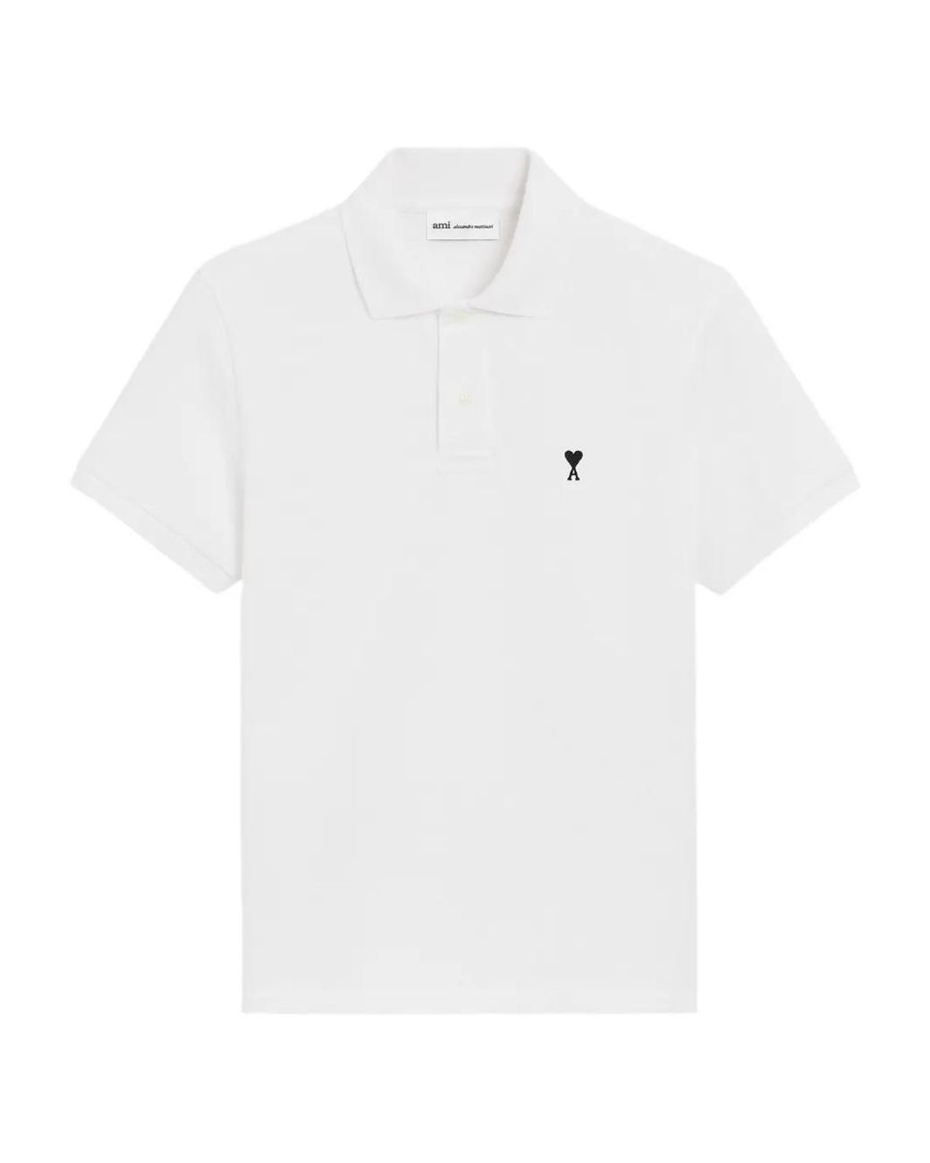 AMI White Polo Shirts for men