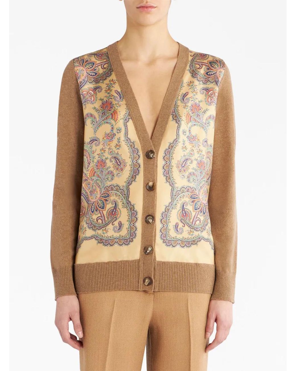 Etro Brown Cardigan