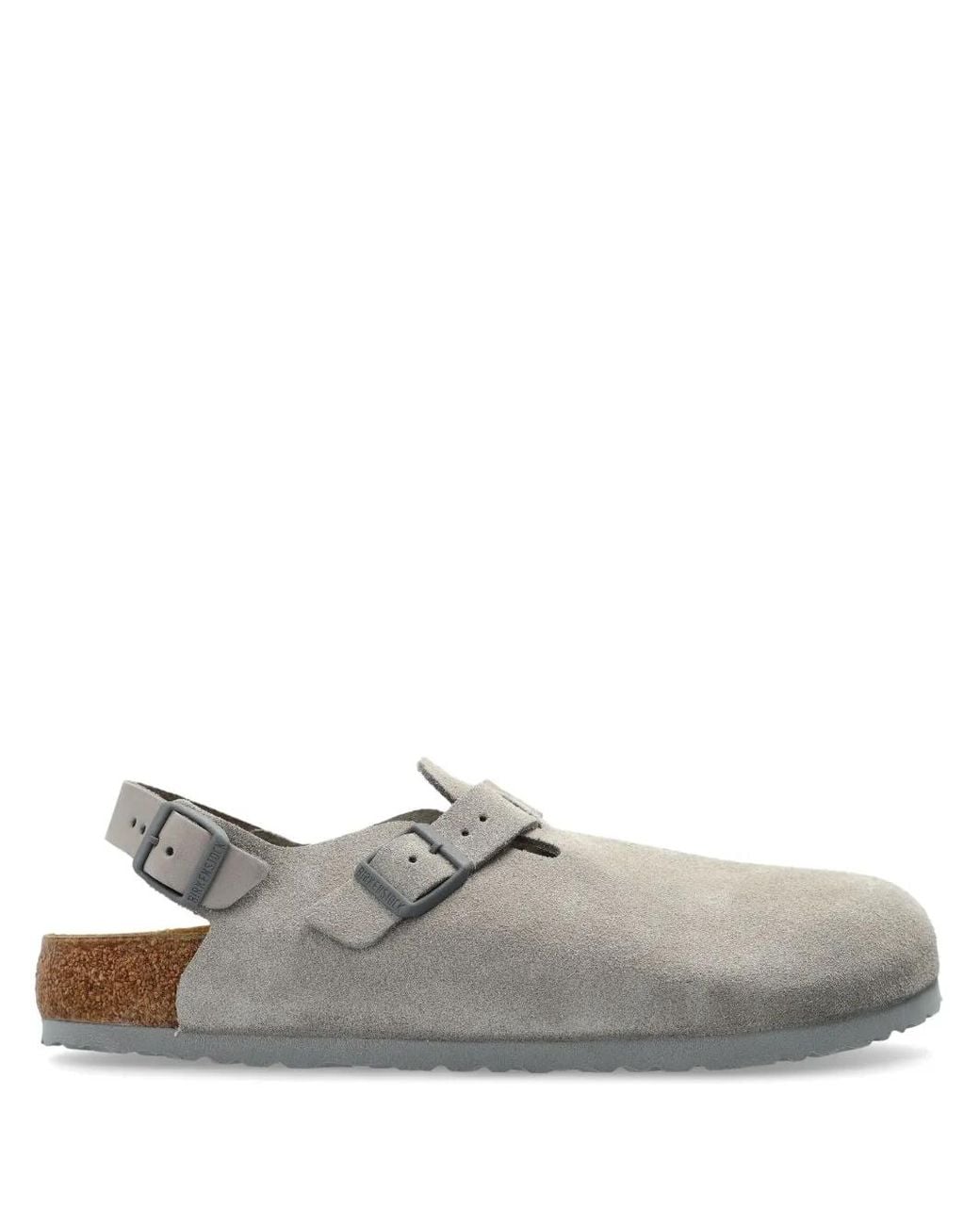 Birkenstock Gray Tokio Slippers for men